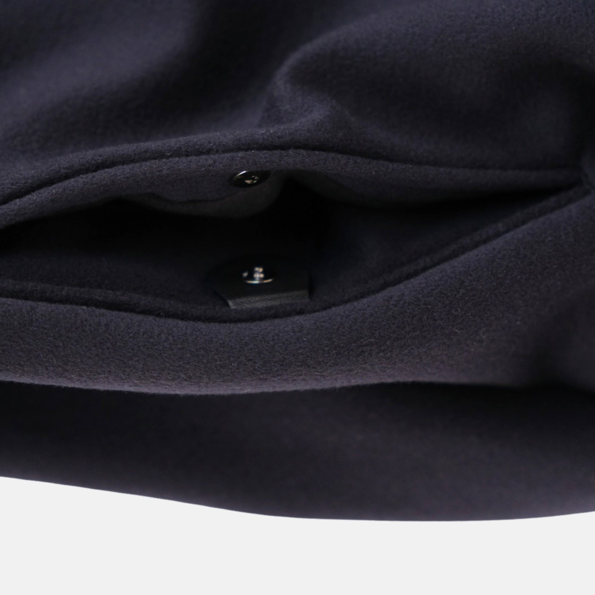 Navy Blue Bomber Jacket made of Vicuna (EU 48/EU 52)