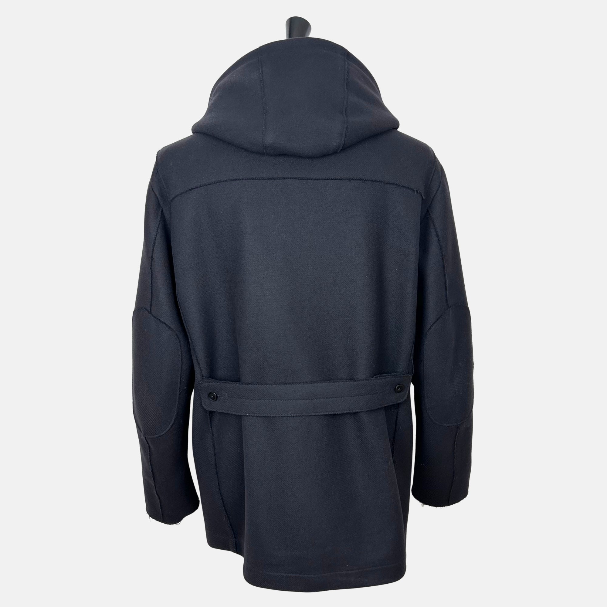 Navy Parka made of Wool/Nylon/Cashmere (XXL)