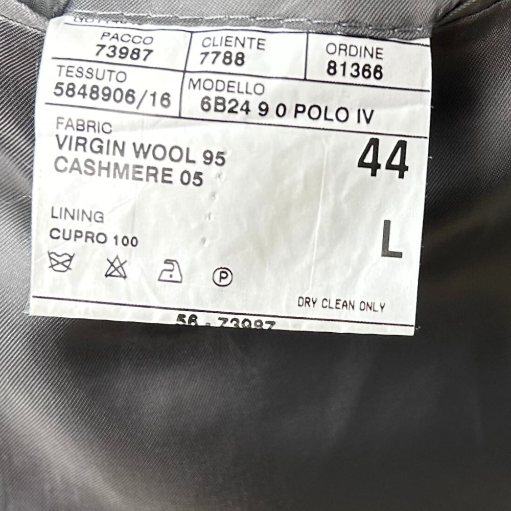 Gray Melange Suit made of Virgin Wool/Cashmere (EU 54)