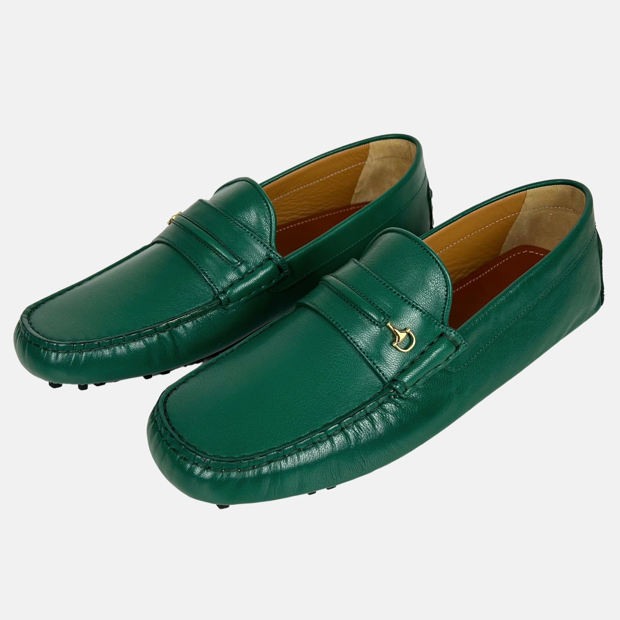 Green Shoes made of Leather (EU 44)