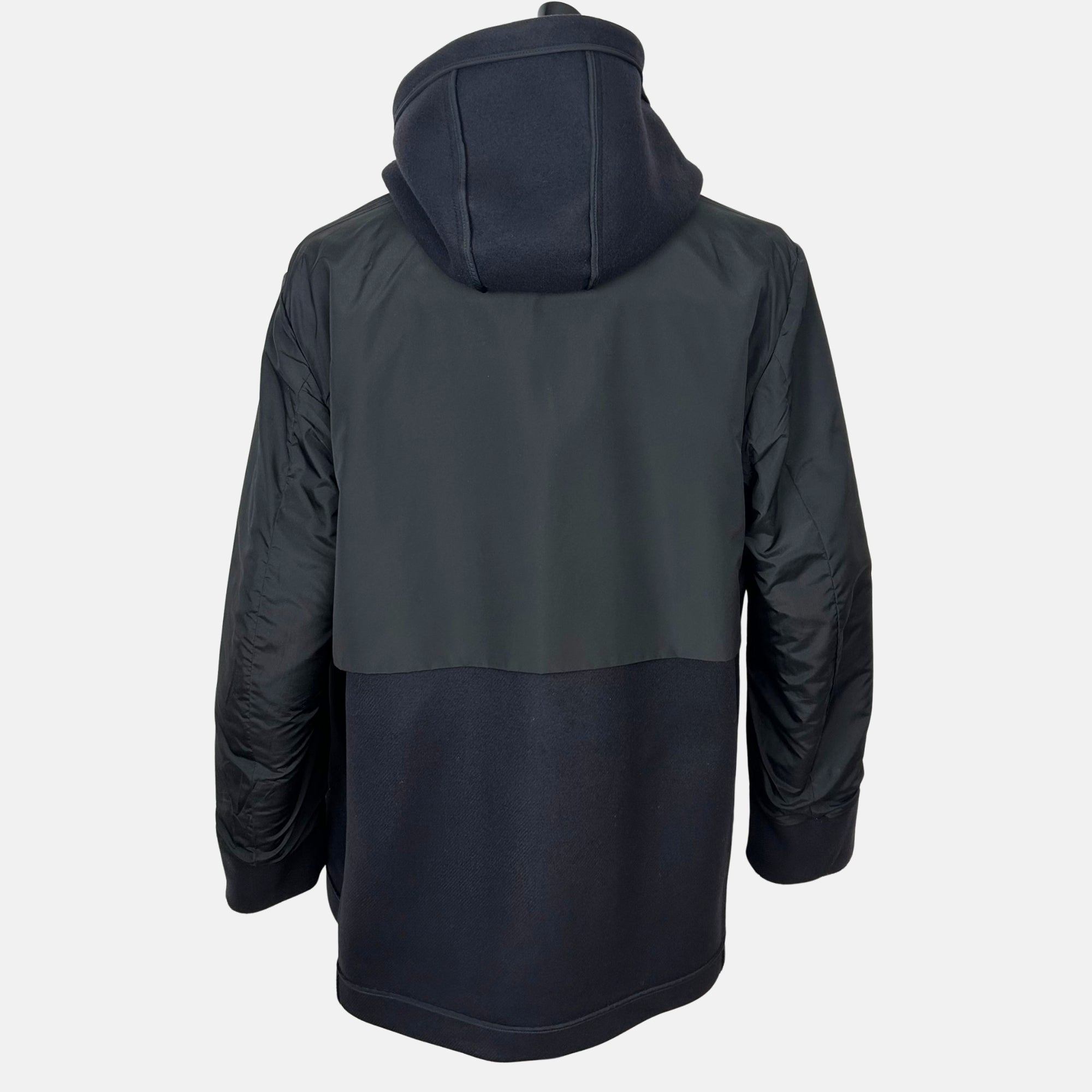 Navy Parka made of Wool/Nylon/Cashmere (XXL)