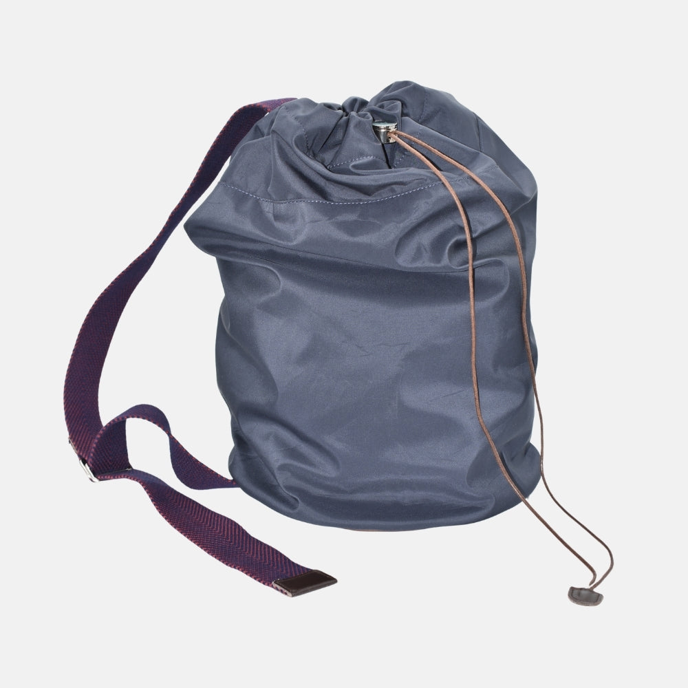 Navy Blue Drawstring Bag (OS)