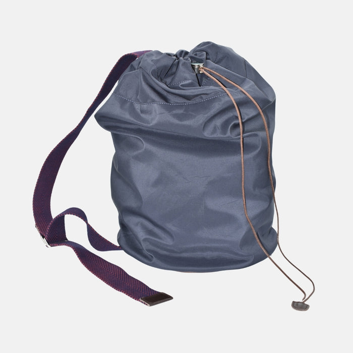 Navy Blue Drawstring Bag (OS)