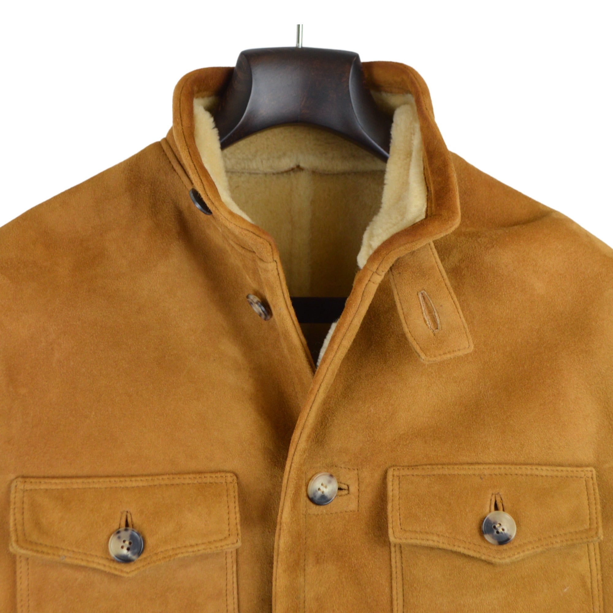 Brown Shearling Jacket (EU 46)