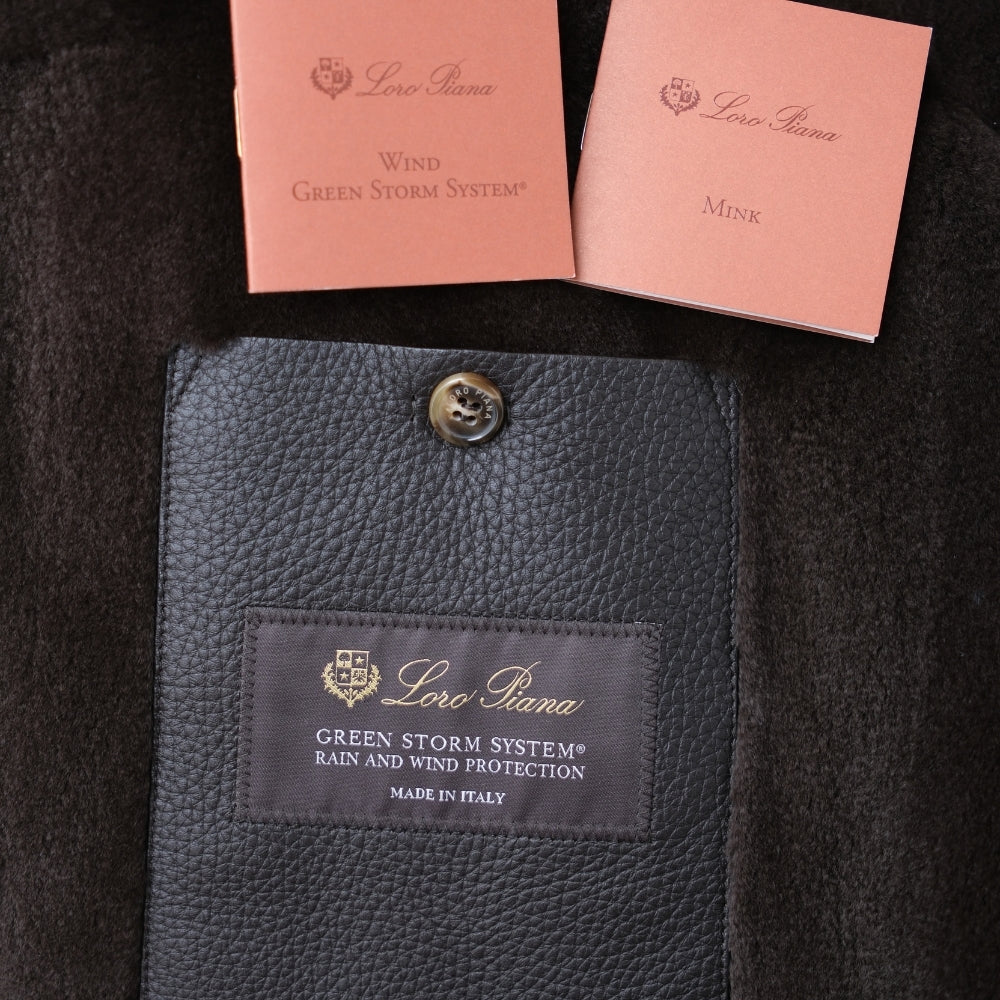 Full Mink Lined Coat (M, L, XXL)