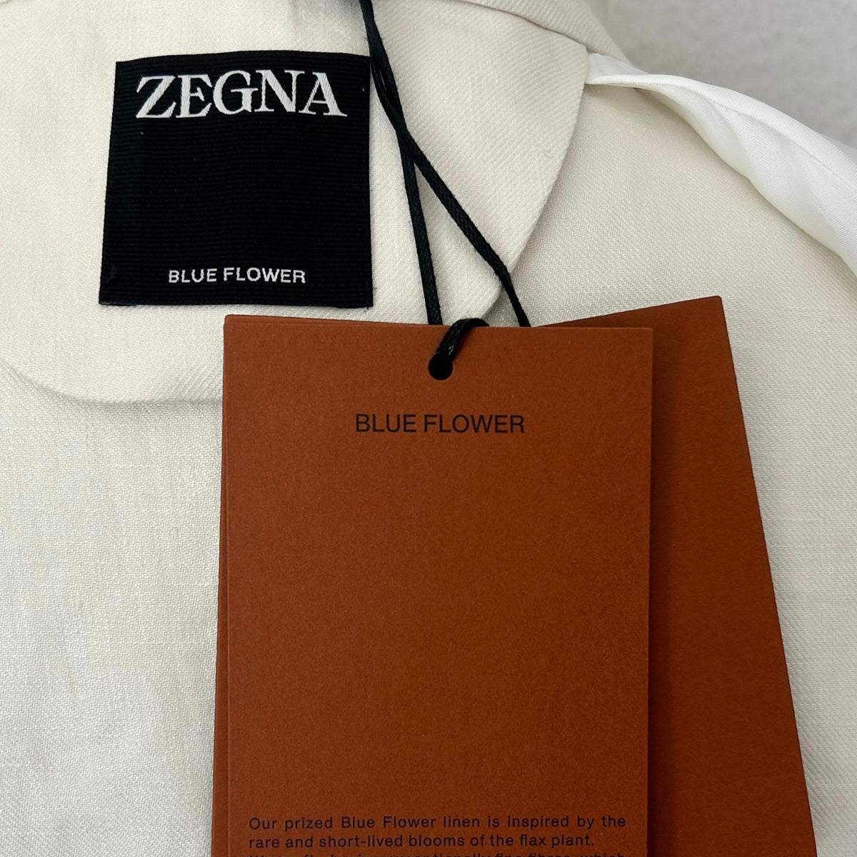 Ecru Blazer made of Linen/Ramie (EU 48)