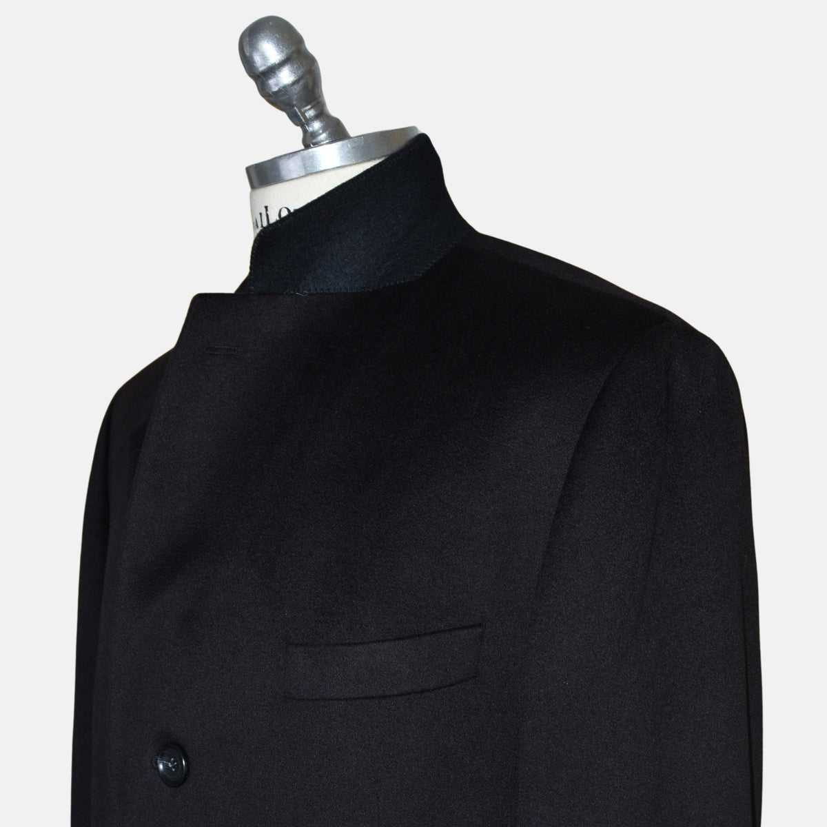 Black Coat made of Cashmere (EU 50)