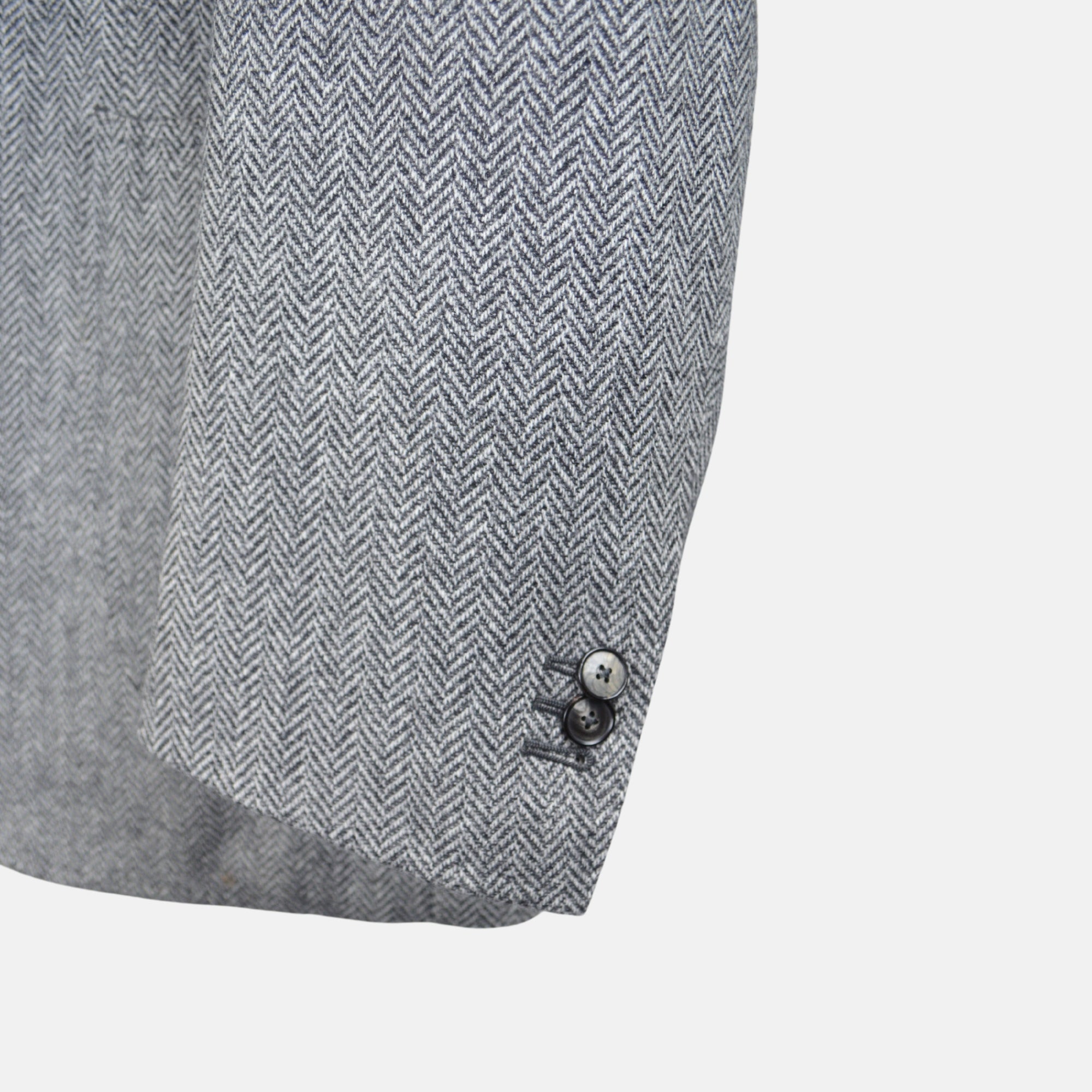 Grey Patterned Suit made of Wool/Cashmere (EU 56)