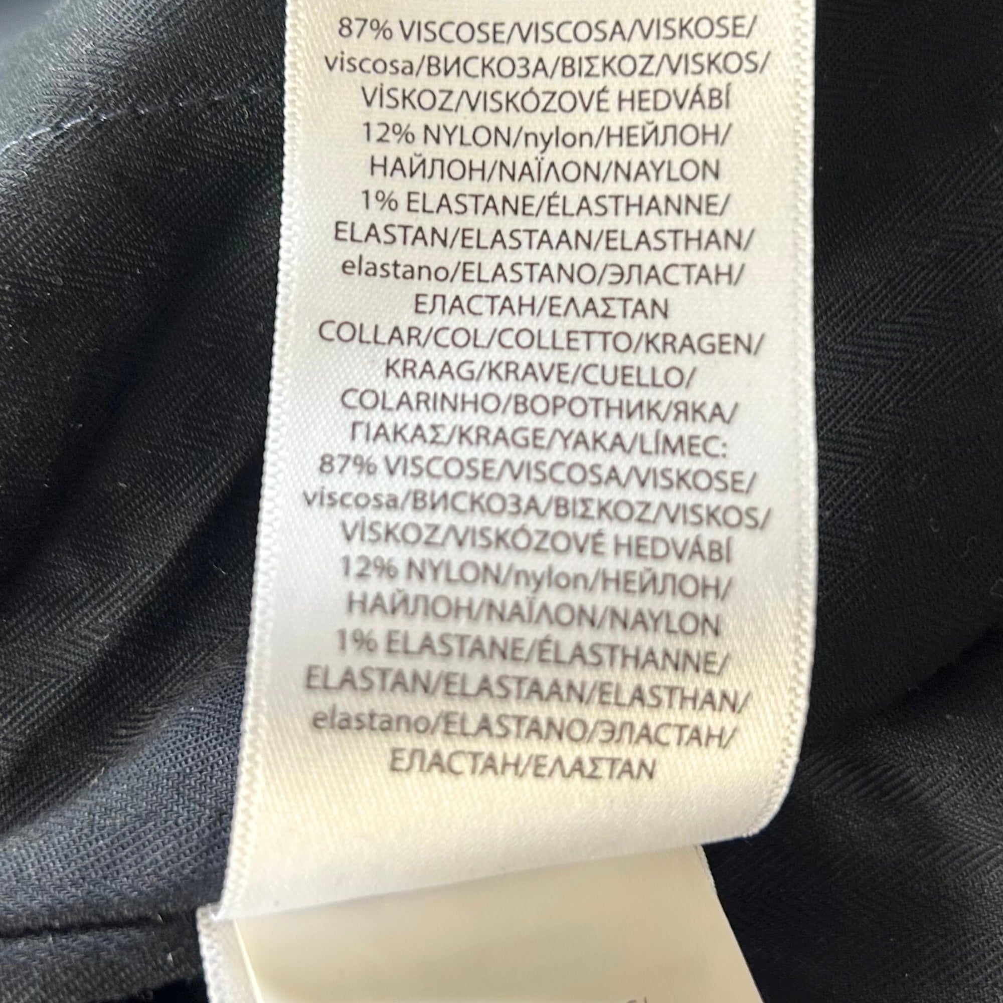 Navy Jacket made of Suede (XL)