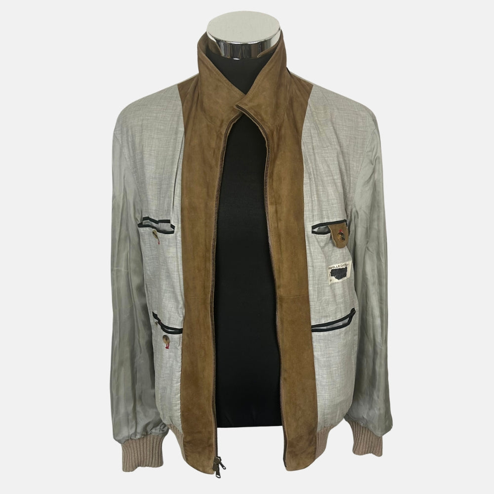 Brown Jacket made of Suede (M)