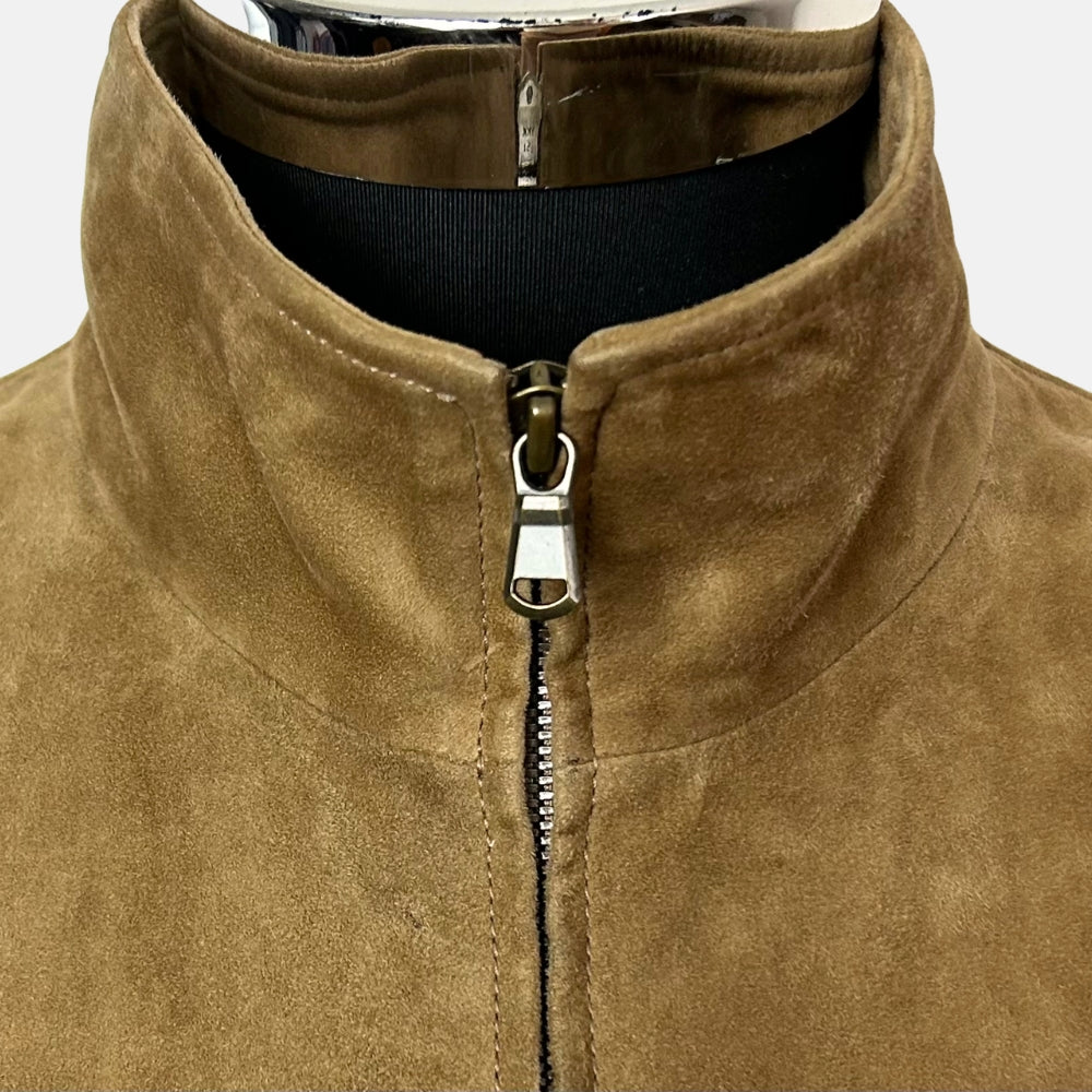 Brown Jacket made of Suede (M)
