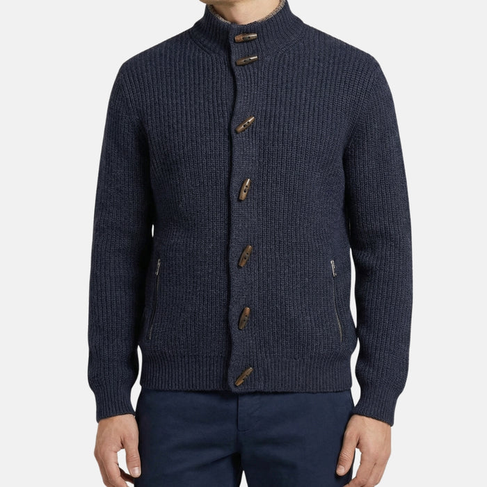 Blue Cashmere Cardigan (EU 54)