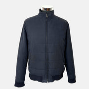 Navy Bomber Jacket made of  Polyester/Nylon (L)