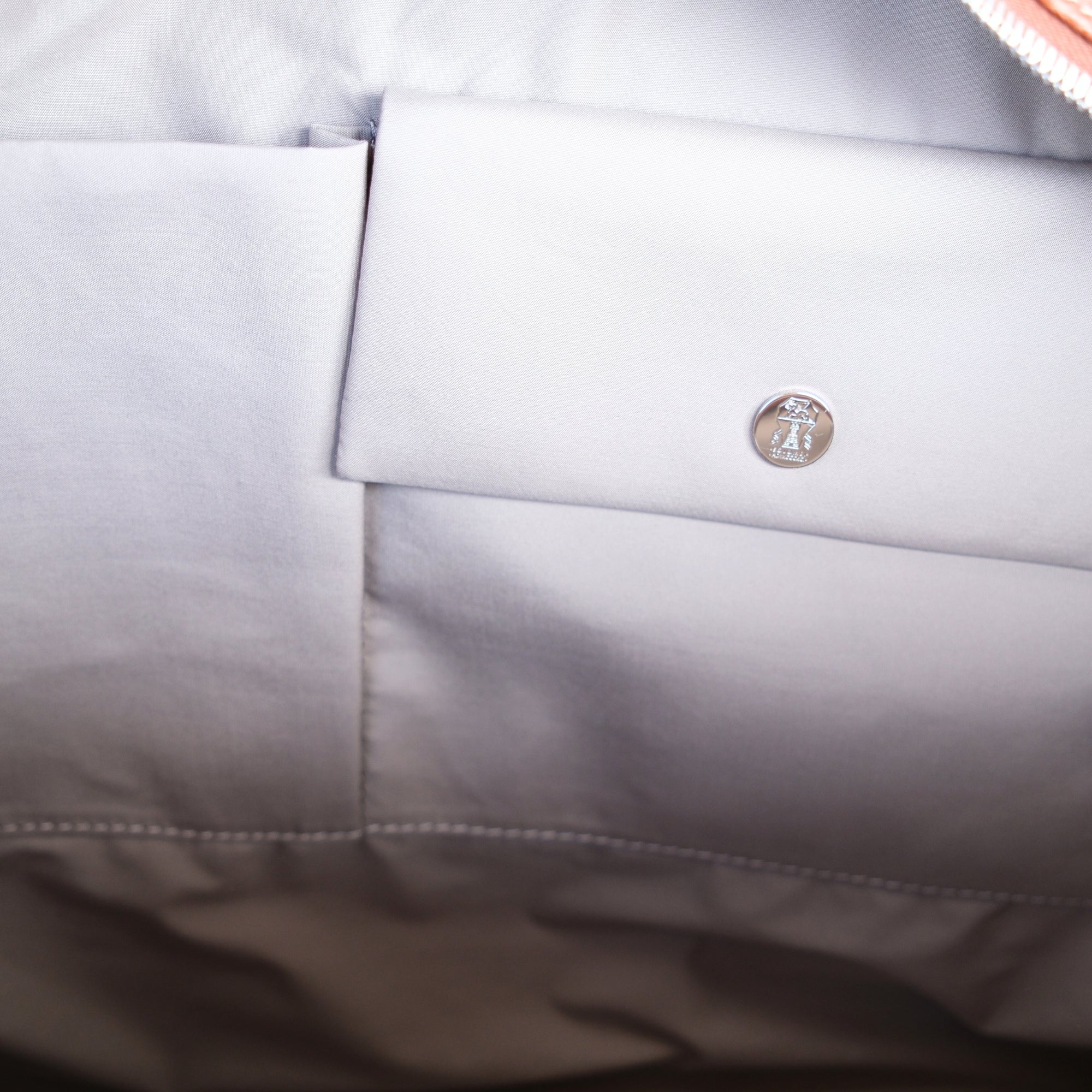 Brown Weekender made of Leather