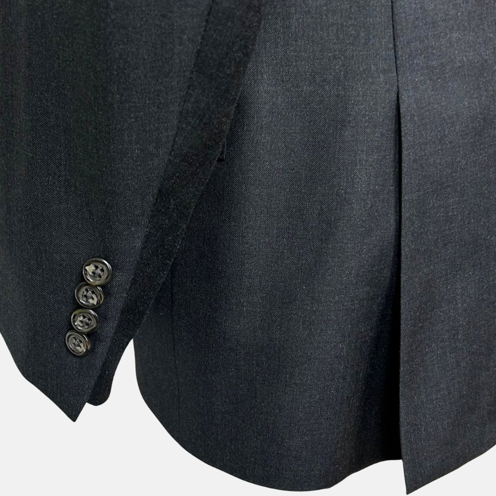 Anthracite Suit made of Wool (EU 50)