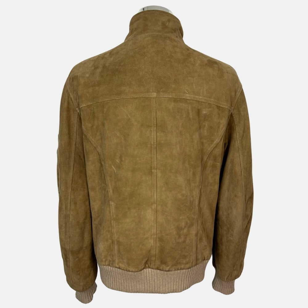 Brown Jacket made of Suede (M)