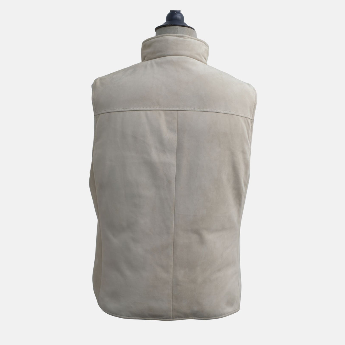 Brunello Cucinelli Suede Leather Vest Beige (M)