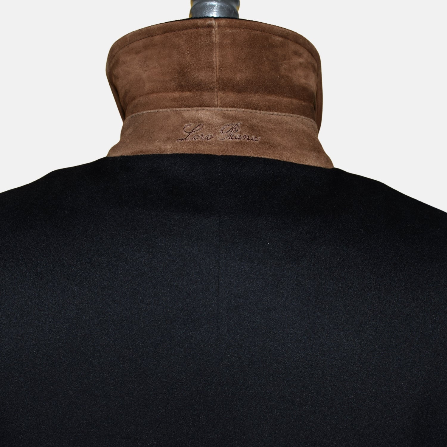Black Beaver Lined "Storm System" Parka made of Cashmere (L)