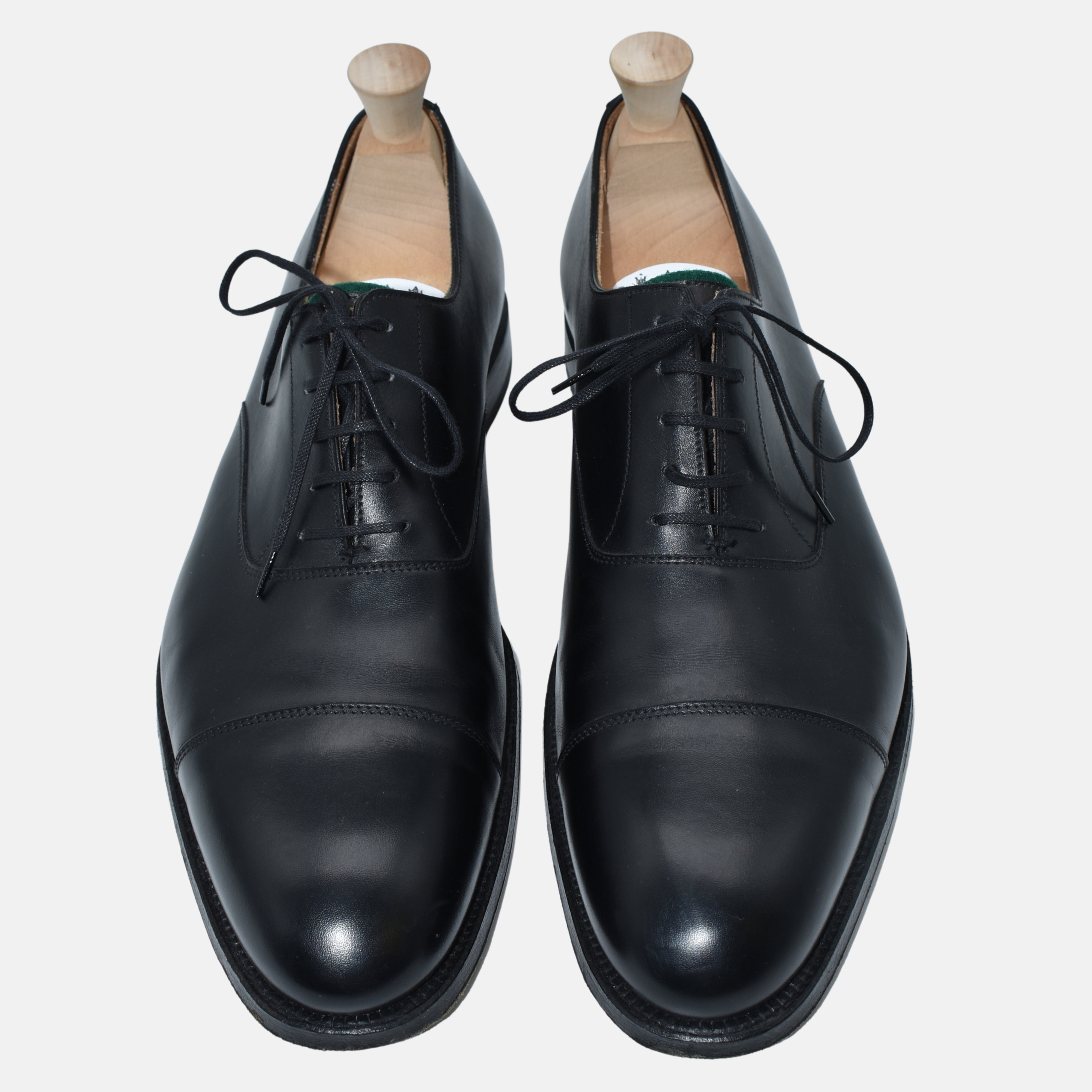 Black Shoes made of Leather (EU 42,5)