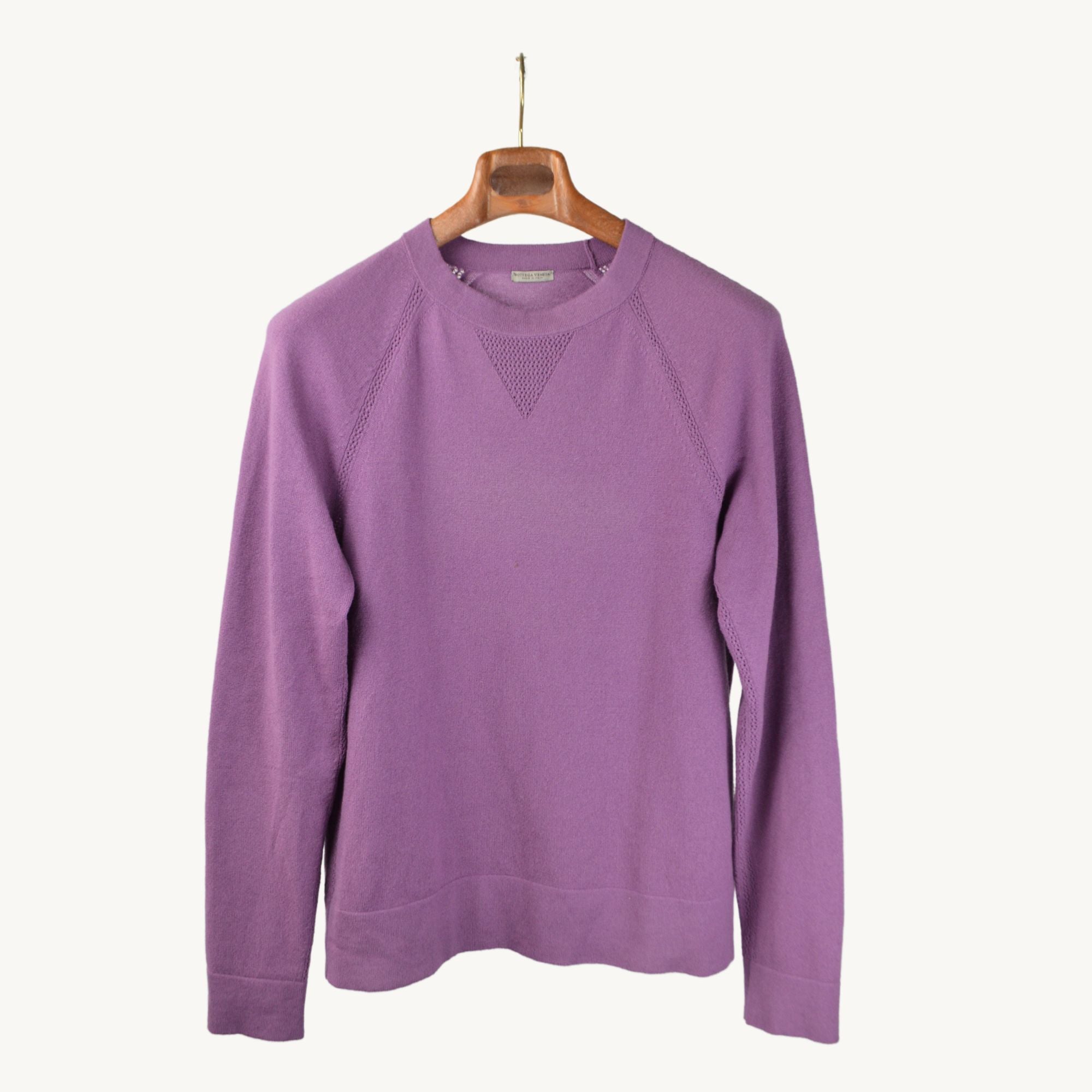 Purple Sweater made of Cashmere (EU 50)