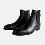 Black Chelsea Boots made of Leather (EU 43)