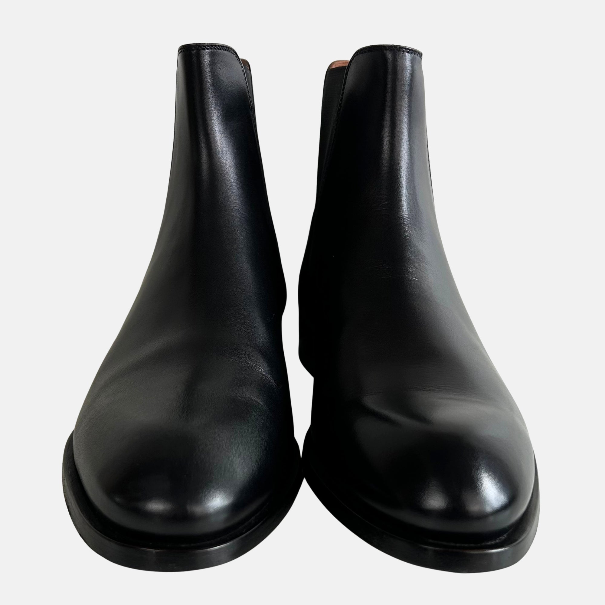 Black Chelsea Boots made of Leather (EU 43)