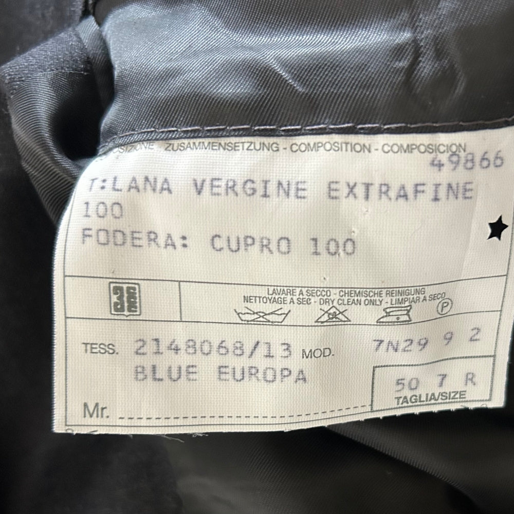 Anthracite Suit made of Wool (EU 50)