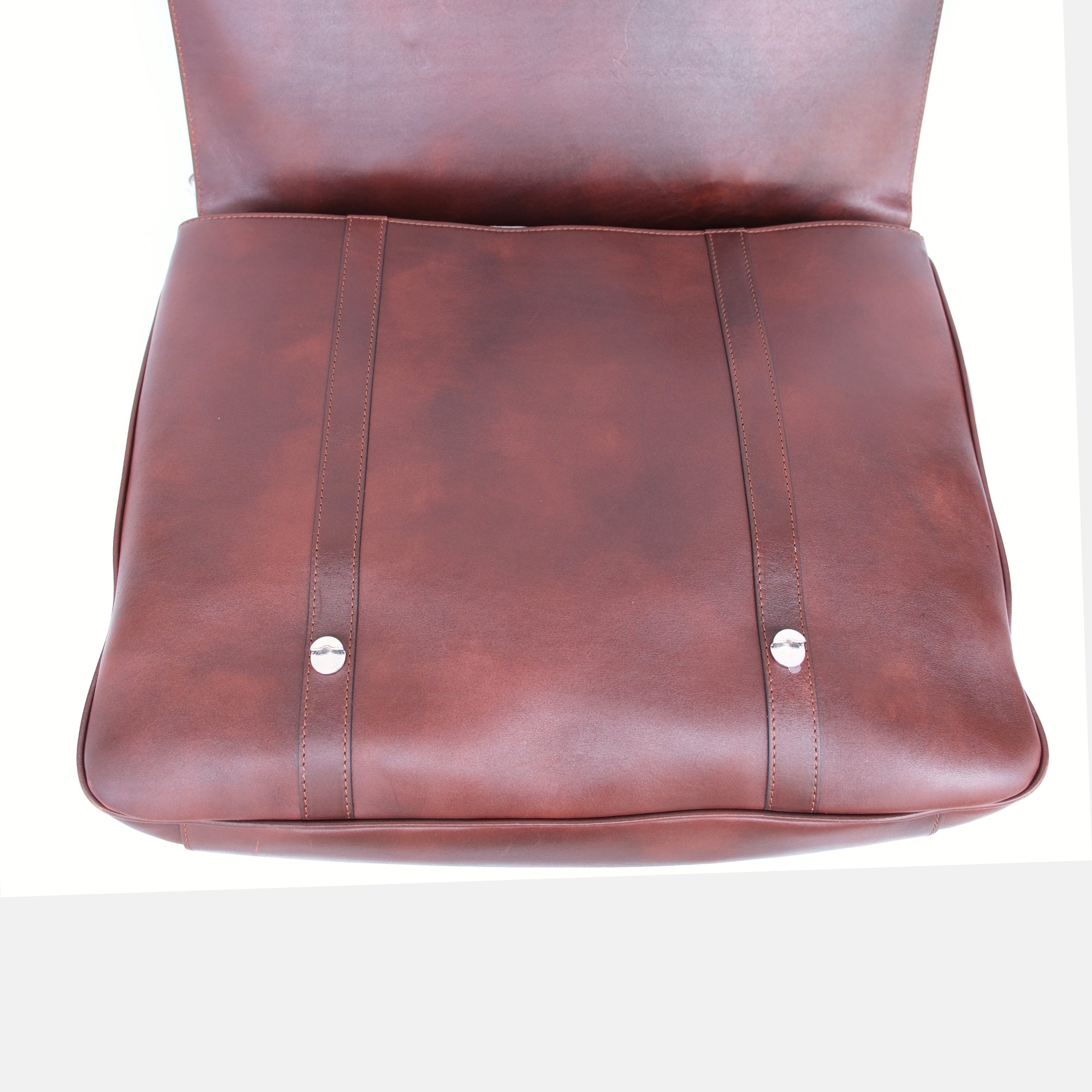 Brown Briefcase made of Leather