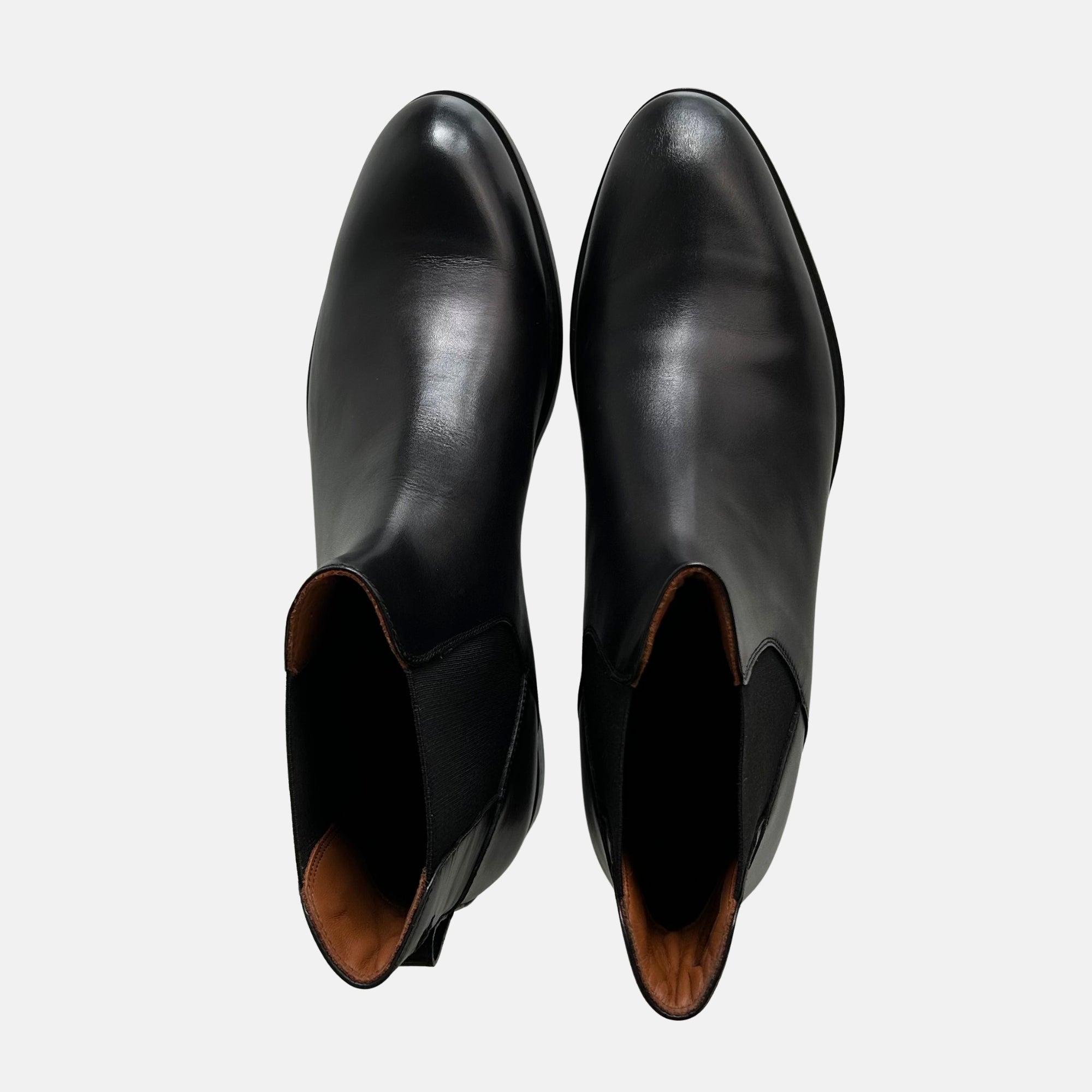 Black Chelsea Boots made of Leather (EU 43)