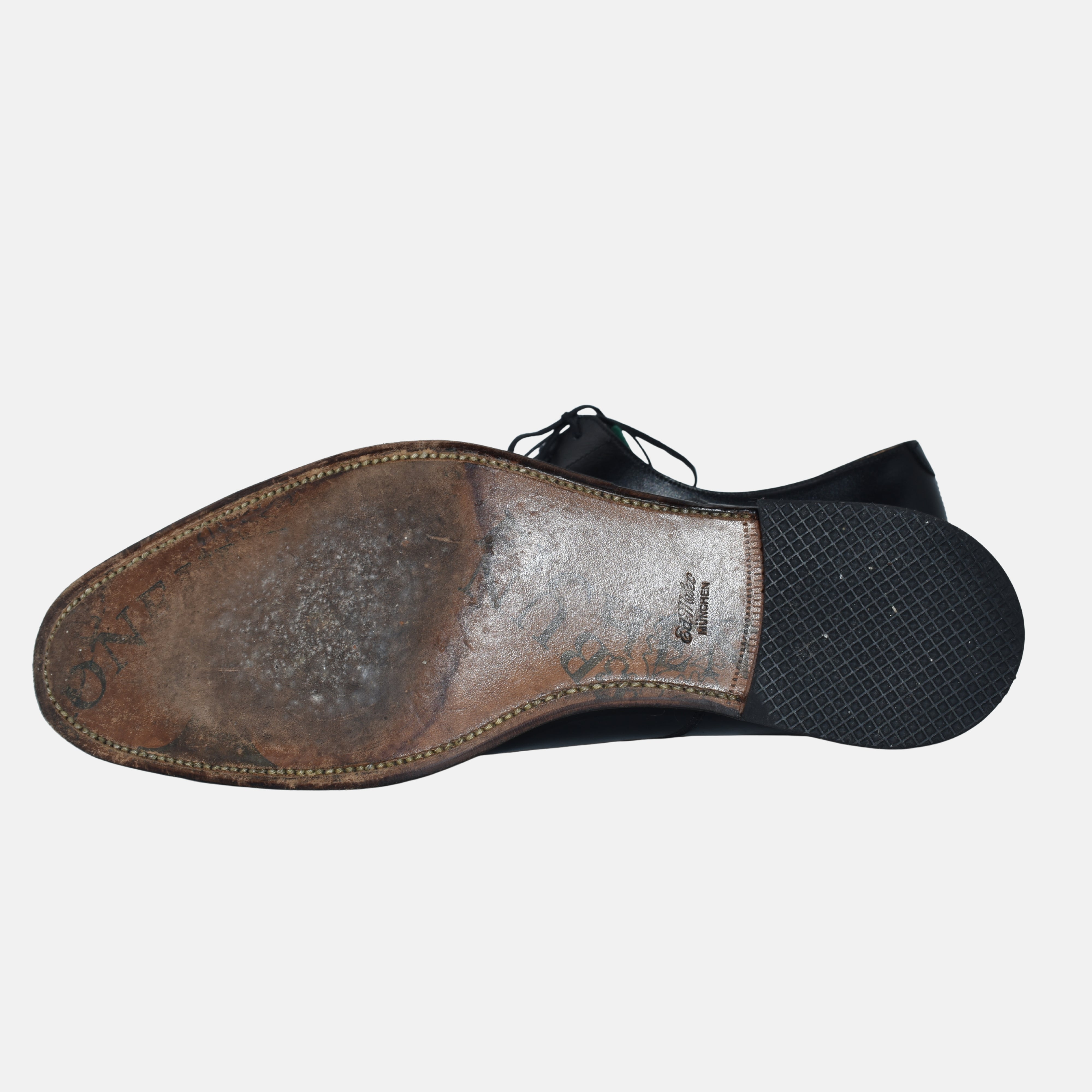 Black Shoes made of Leather (EU 42,5)