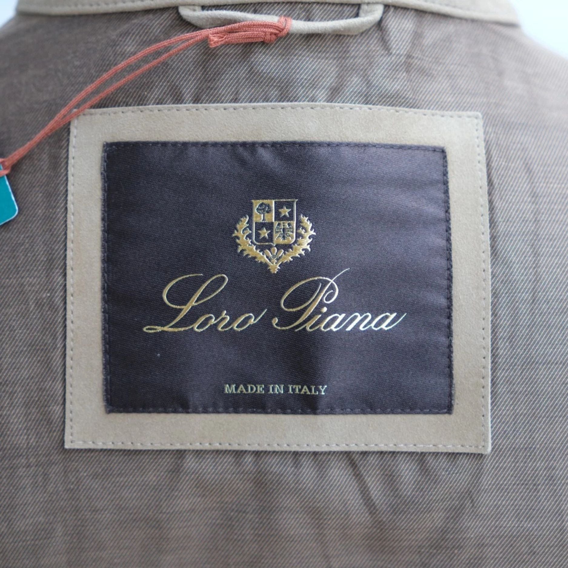 Beige Suede Overshirt Jacket (EU 48)