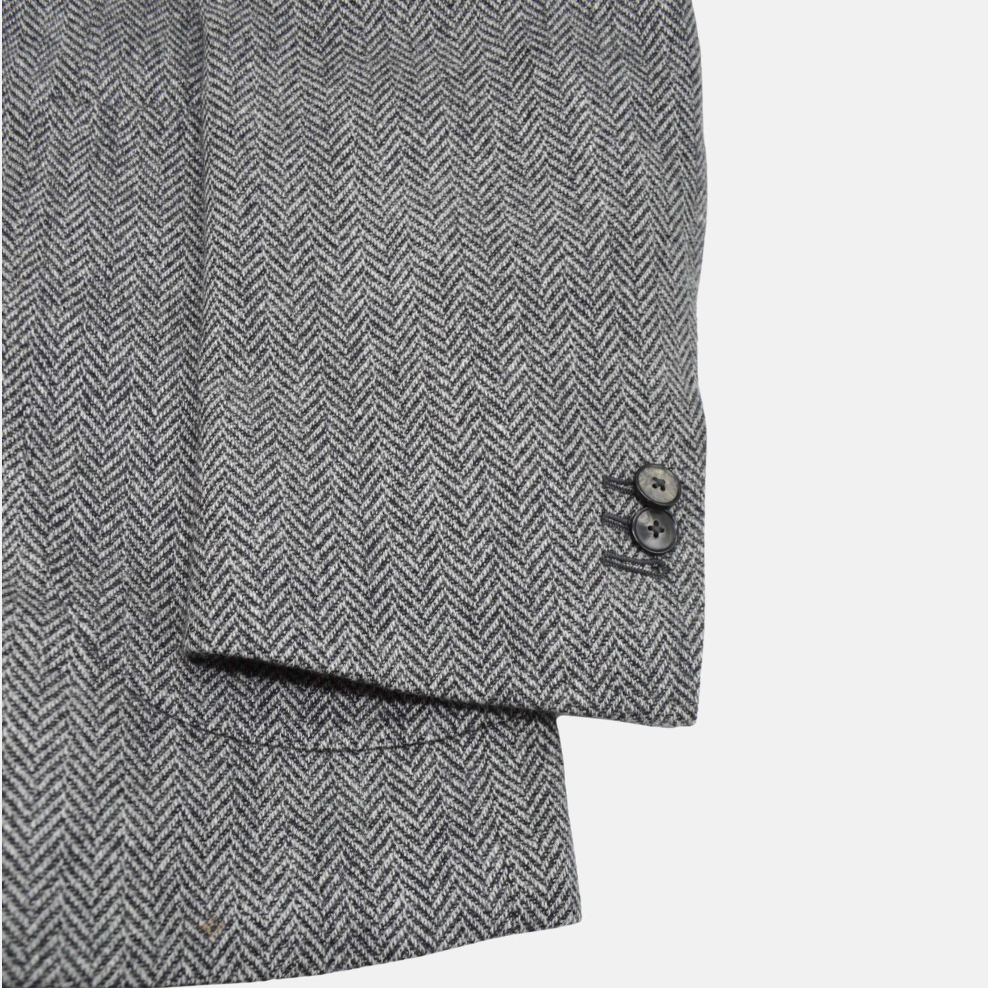 Grey Patterned Suit made of Wool/Cashmere (EU 56)