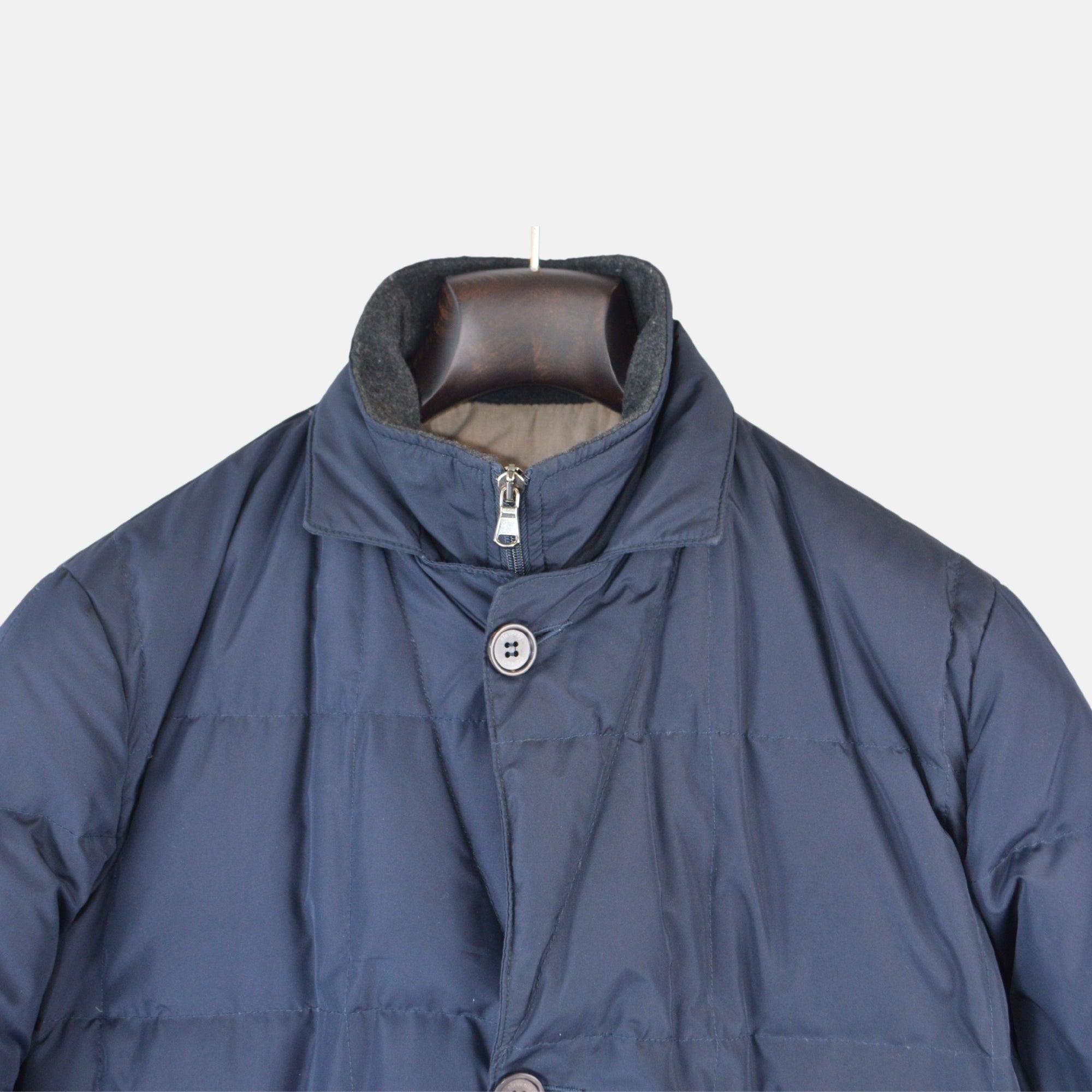 Navy Blue Down Jacket (L)