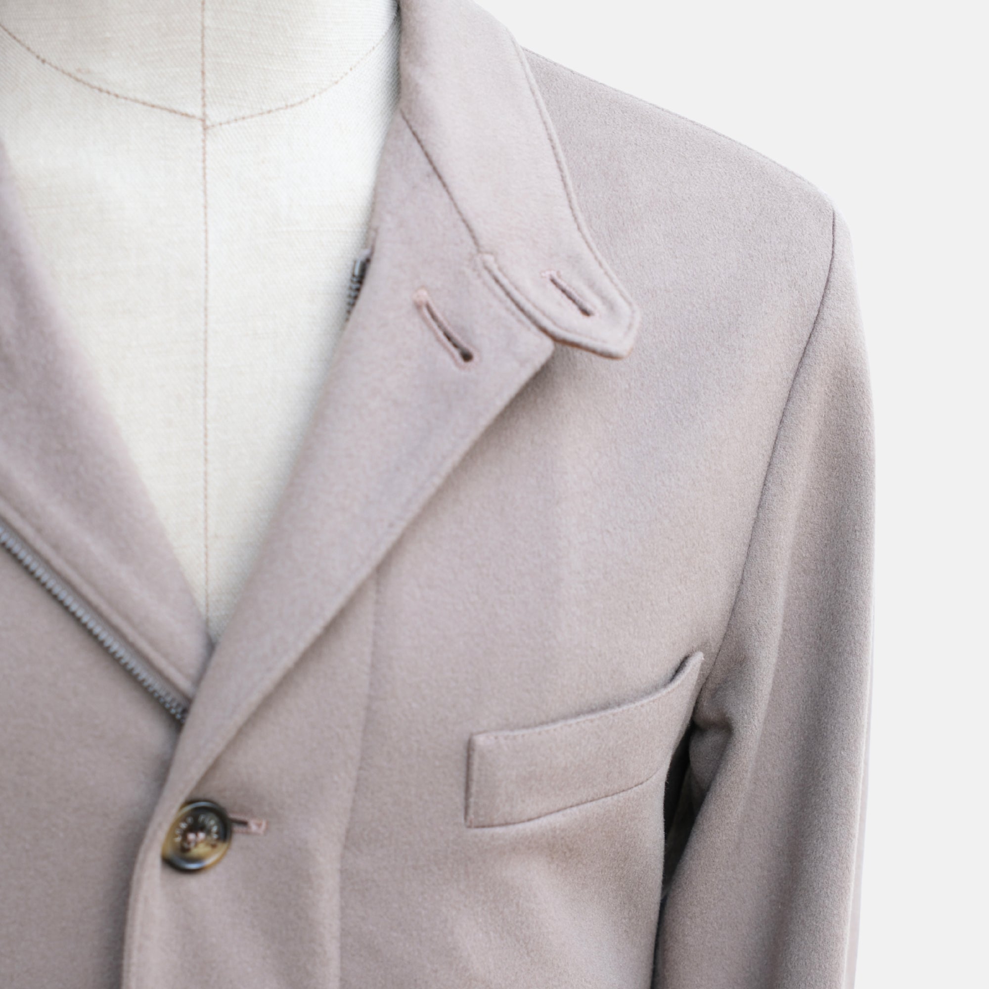 Taupe Blazer made of Cashmere (XS)