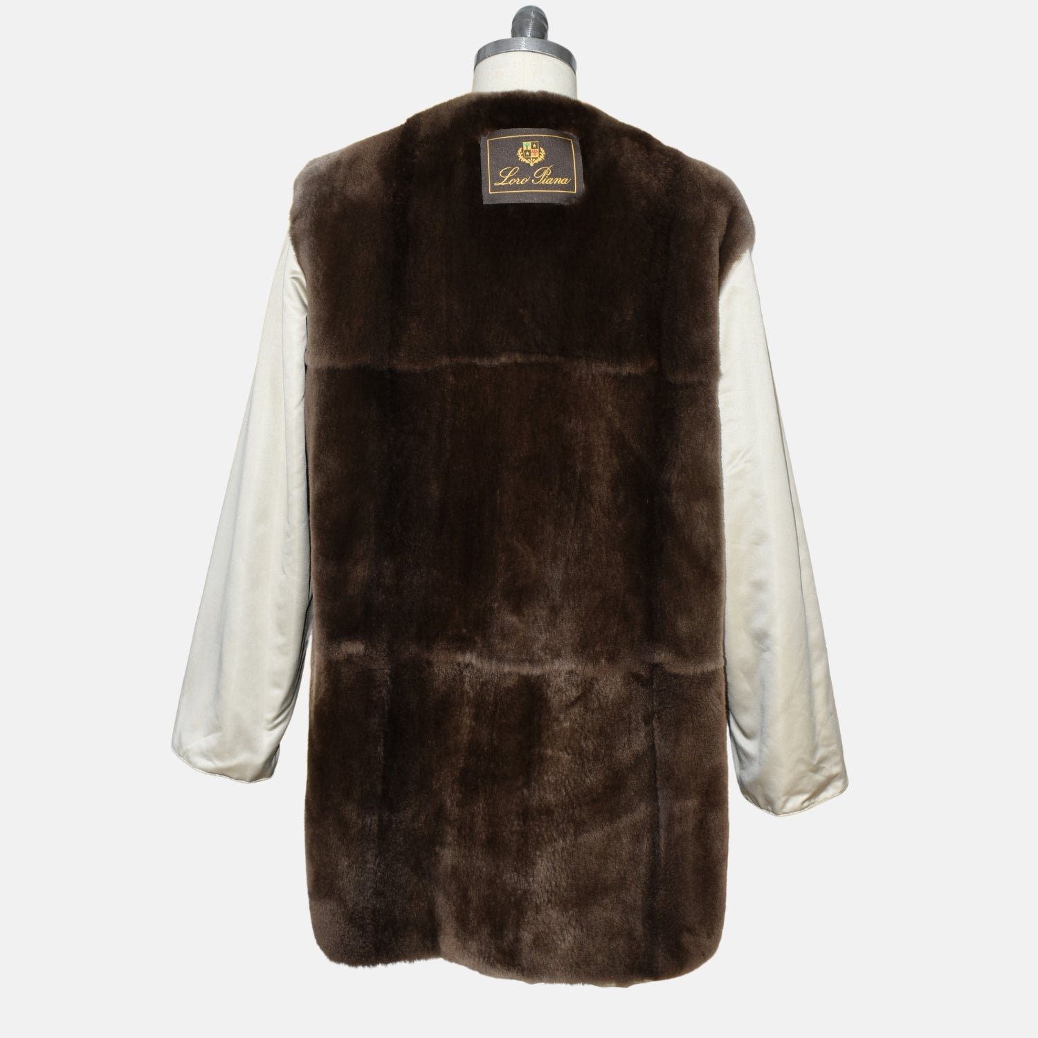 Black Beaver Lined "Storm System" Parka made of Cashmere (L)