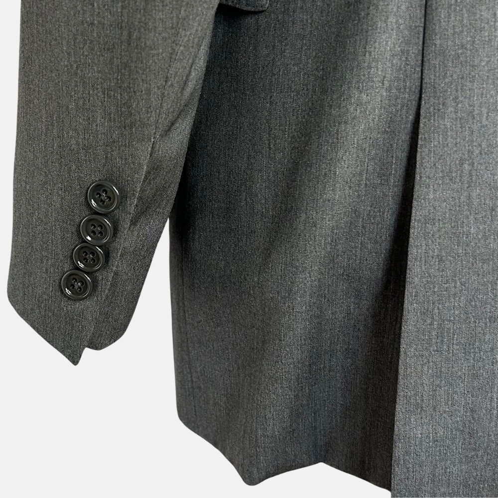 Gray Suit made of Wool (EU 52)
