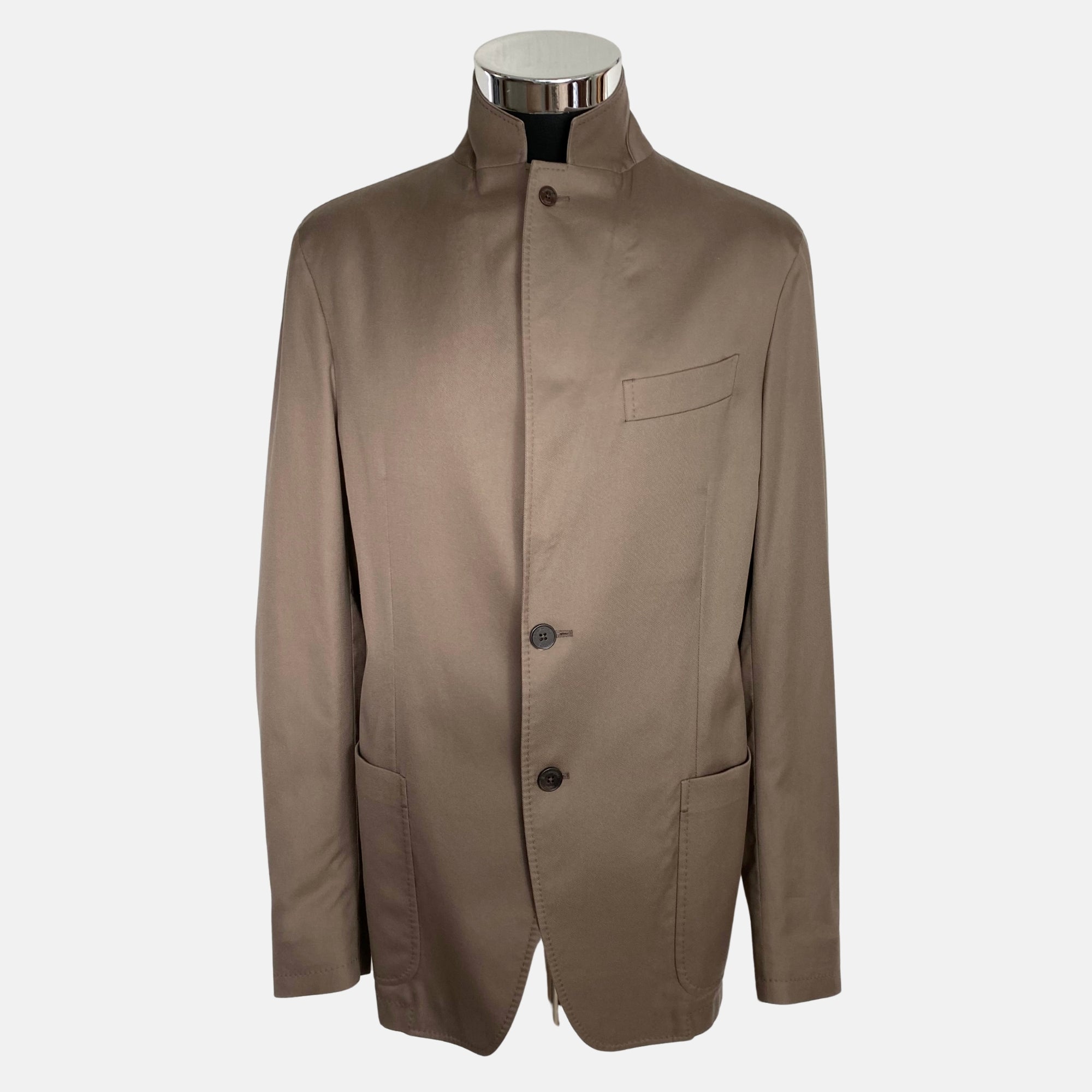 Beige Blazer made of Sea Island Cotton (EU 50)