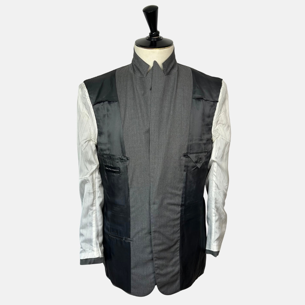 Gray Suit made of Wool (EU 52)