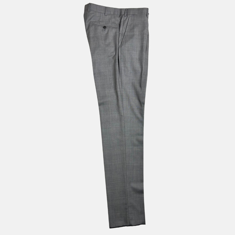 Gray Melange Suit made of Wool (EU 50)