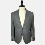 Gray Melange Suit made of Wool (EU 50)
