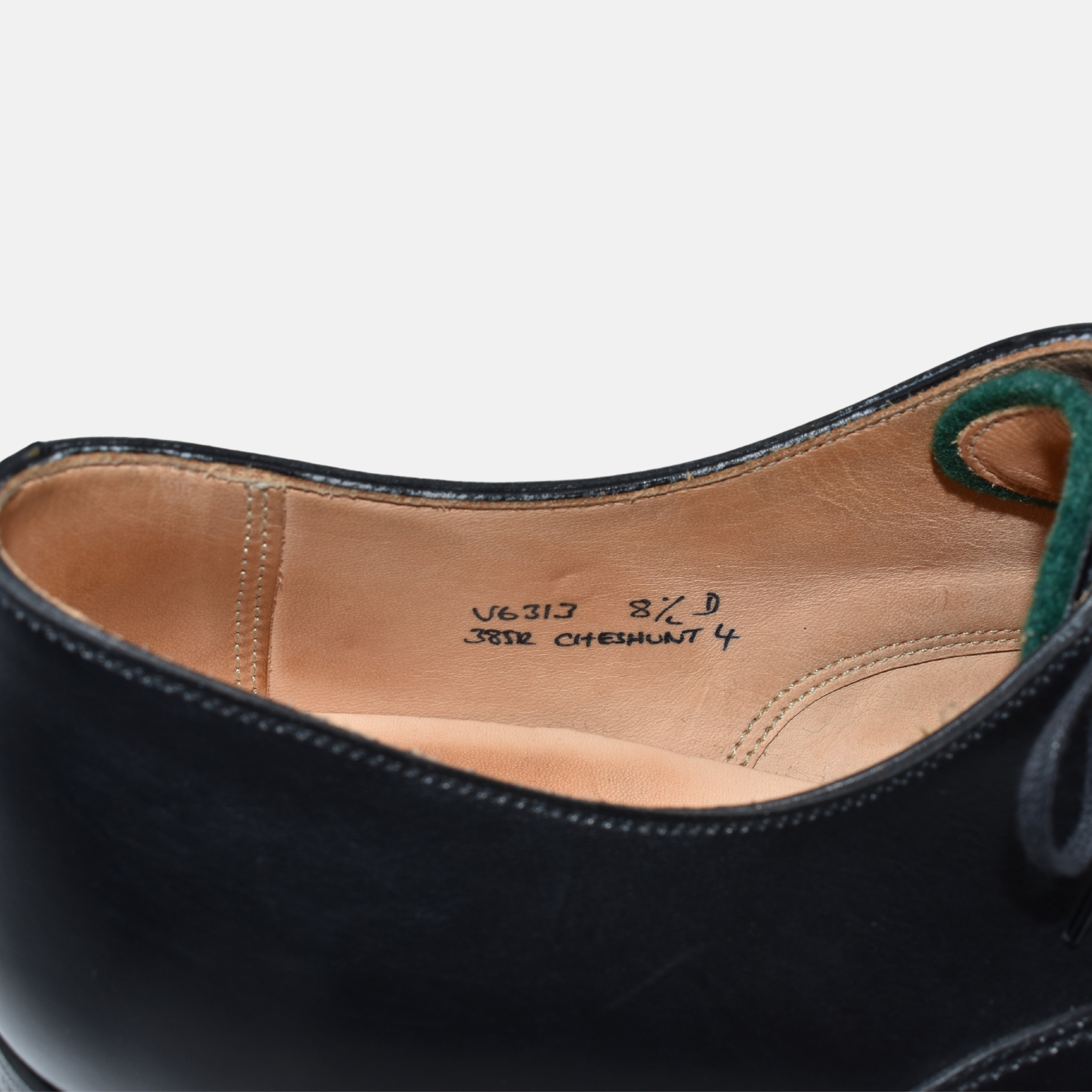 Black Shoes made of Leather (EU 42,5)