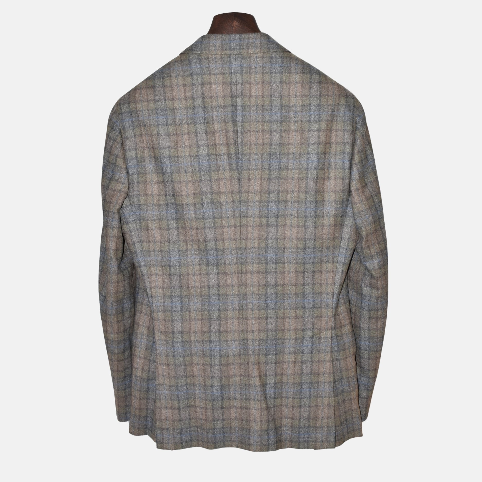 Checked Green Blazer Wool/Cashmere (EU 50)