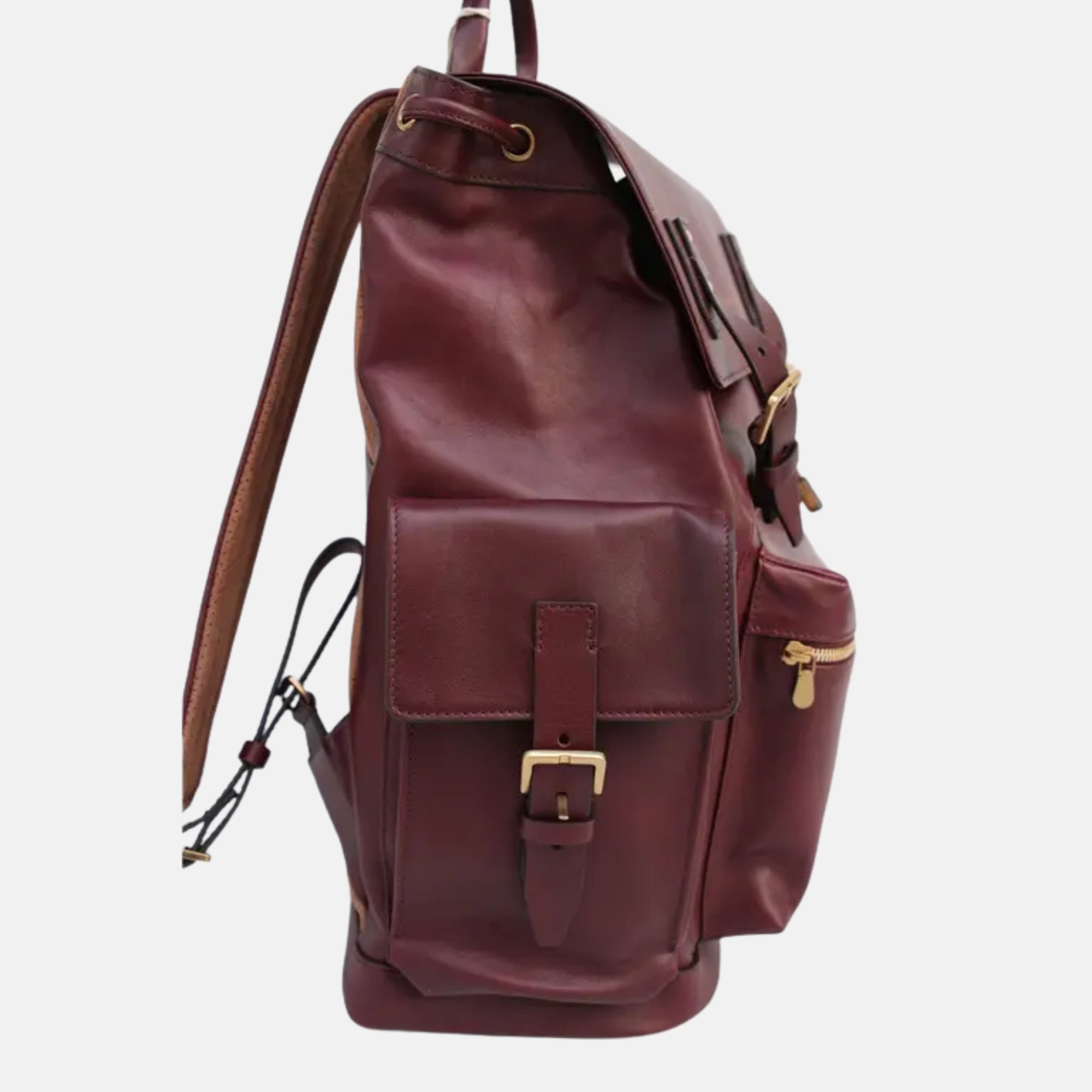 Bordeaux Backpack made of Leather (OS)