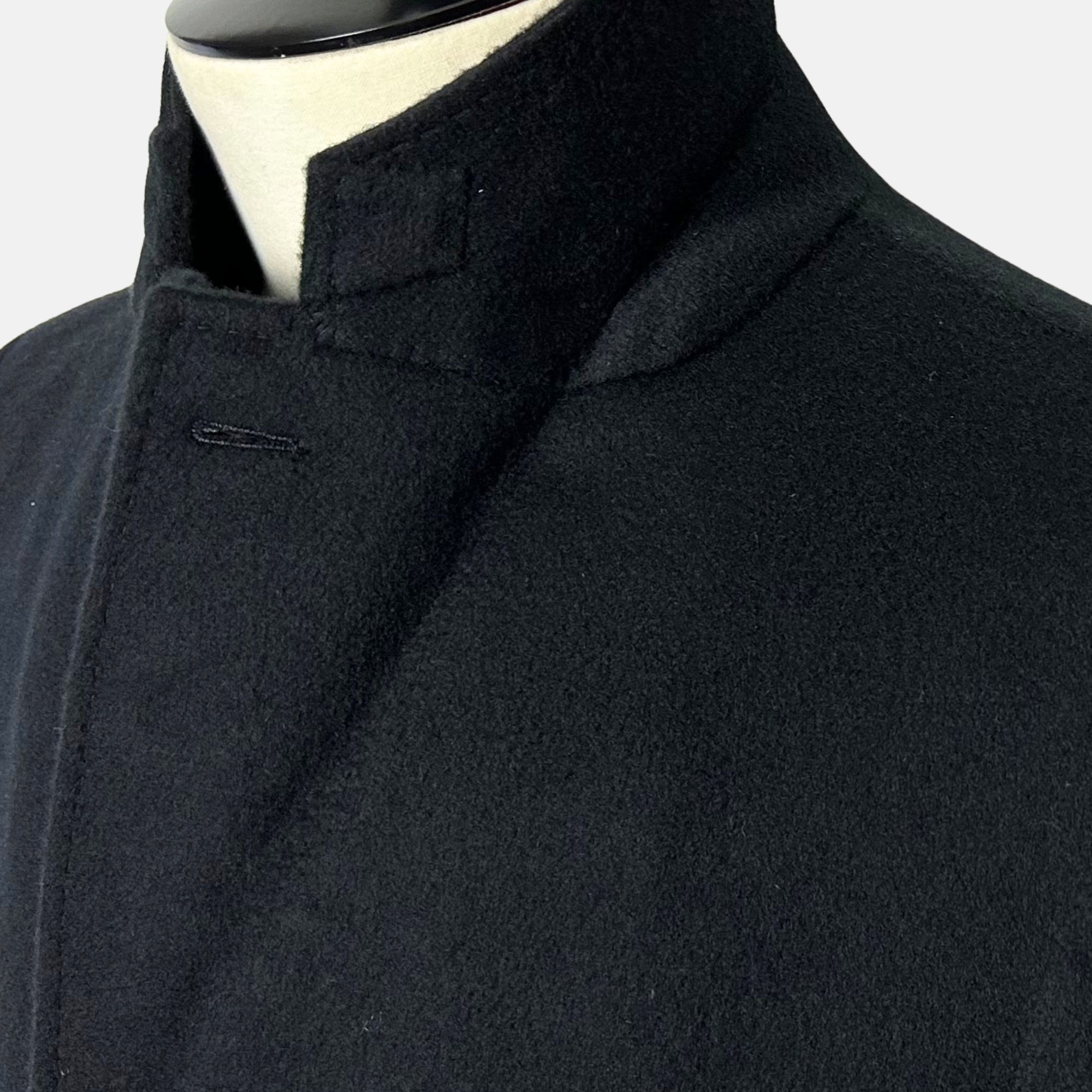 Black Coat made of Wool/Cashmere (EU 48)