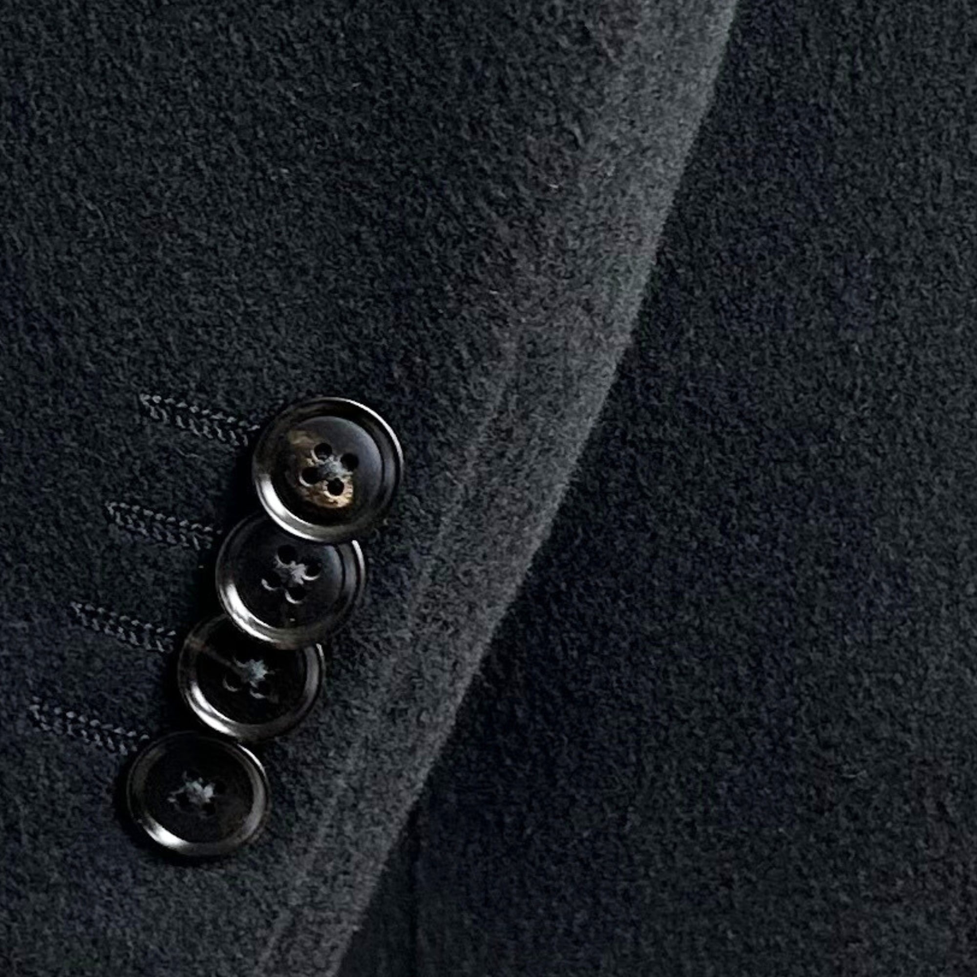 Black Coat made of Wool/Cashmere (EU 48)