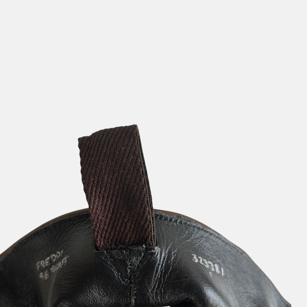 Brown Ankle Boots made of Suede (EU 43)