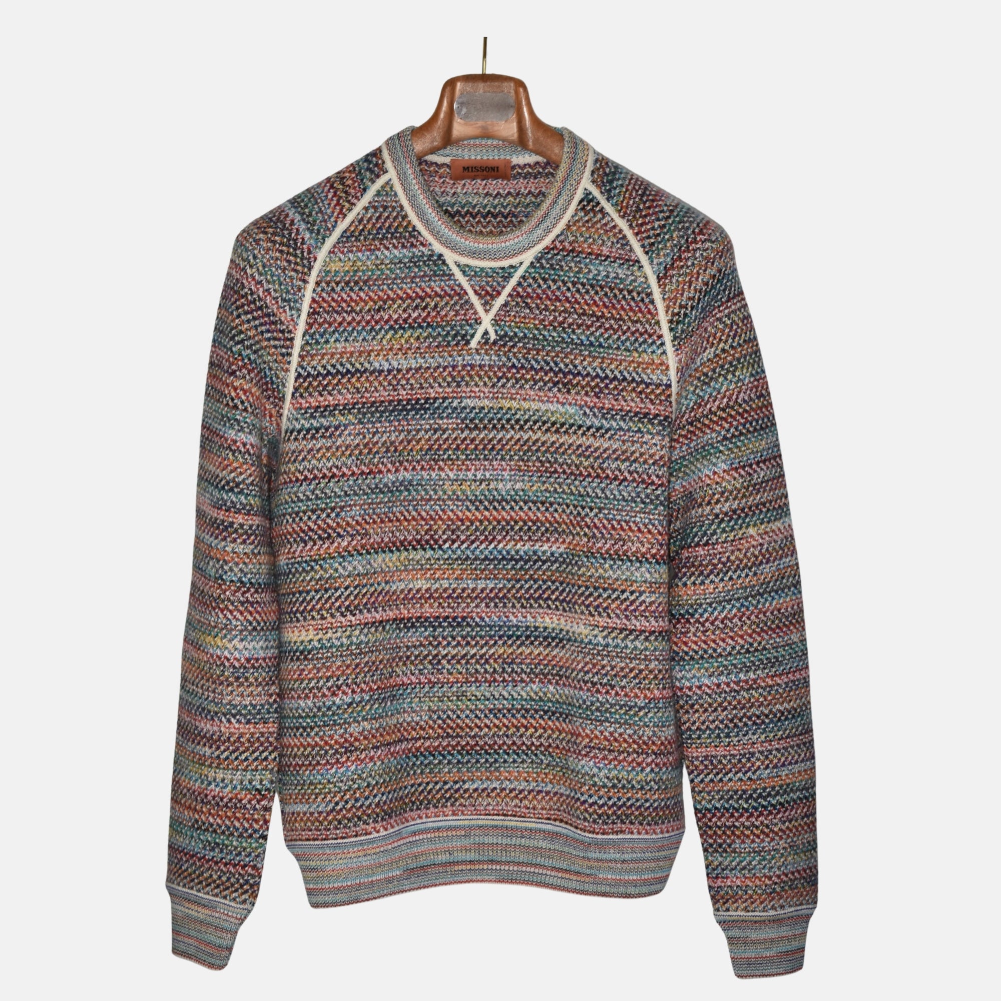 Multicoloured Sweater made of Wool/Polyamide (M)