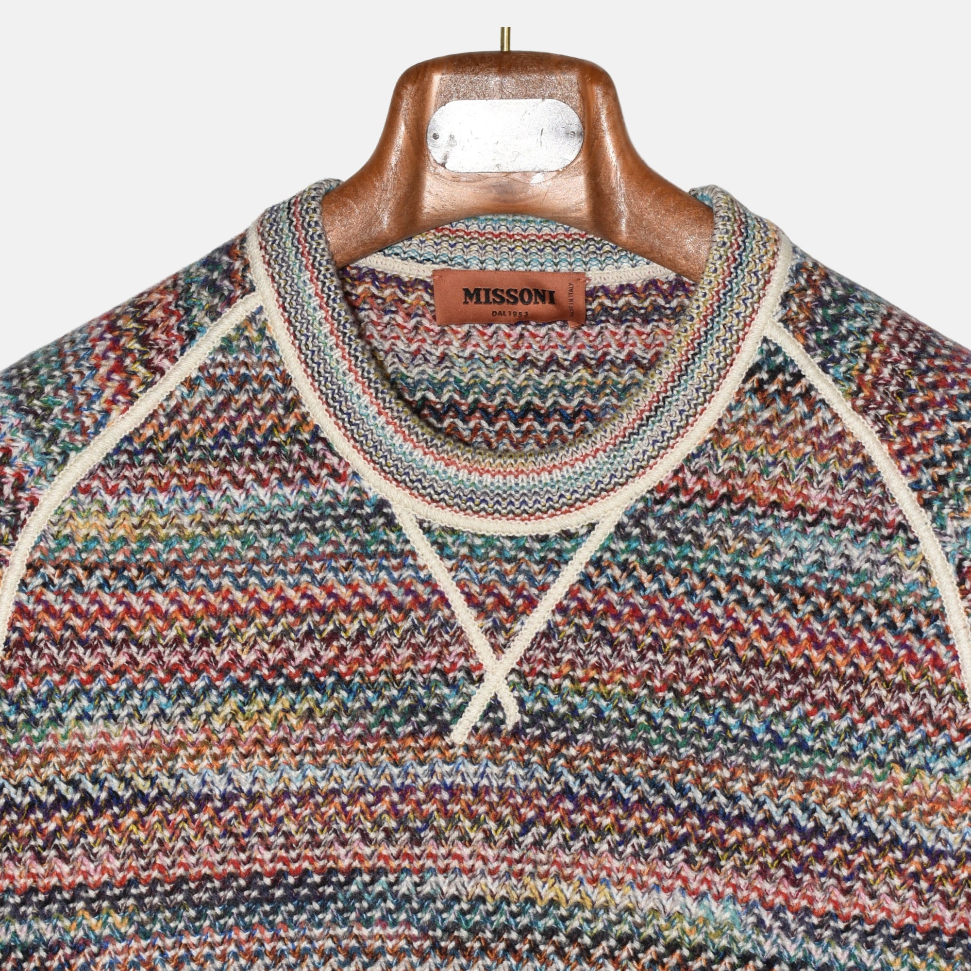 Multicoloured Sweater made of Wool/Polyamide (M)