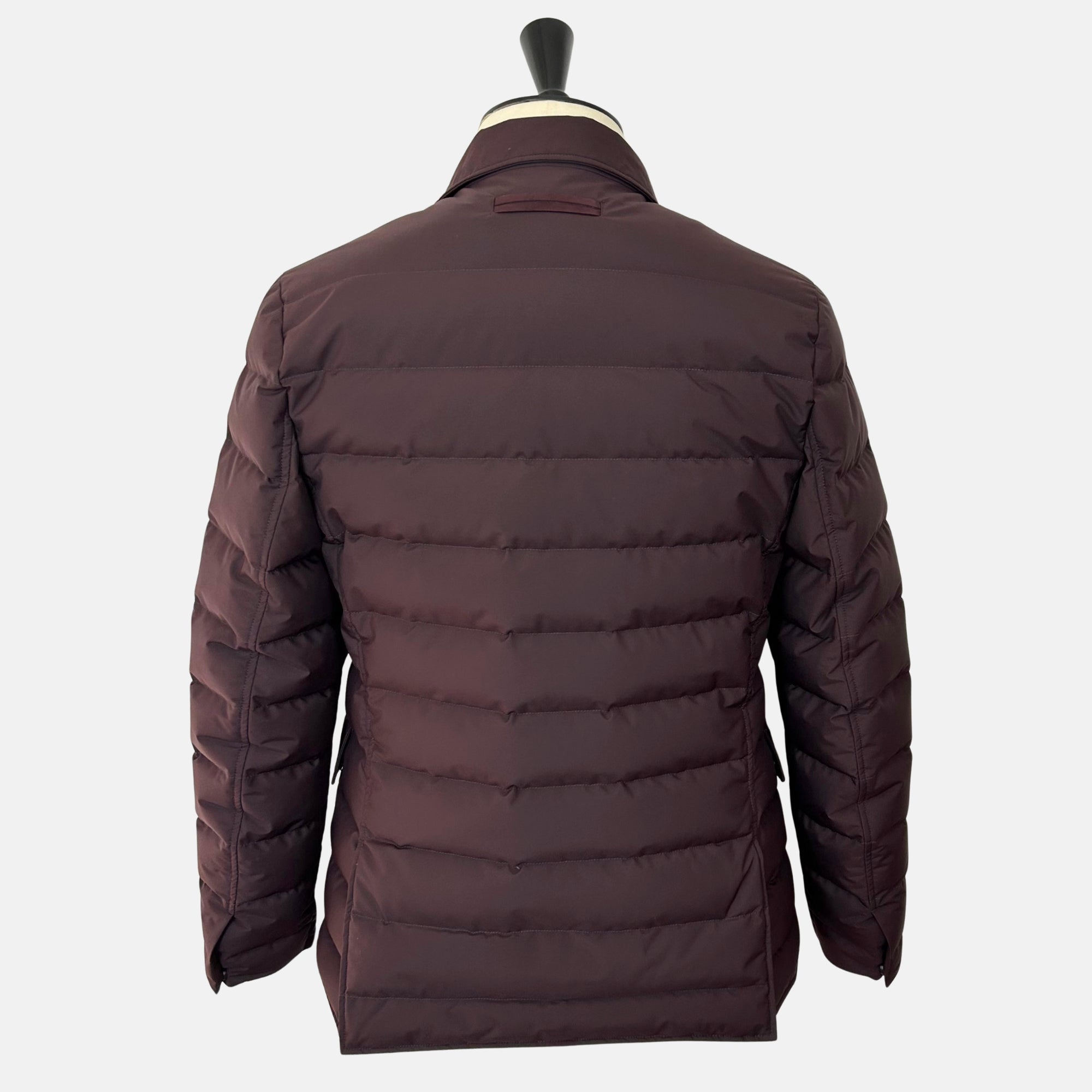 Burgundy Down Jacket made of  Polyester (EU 48)