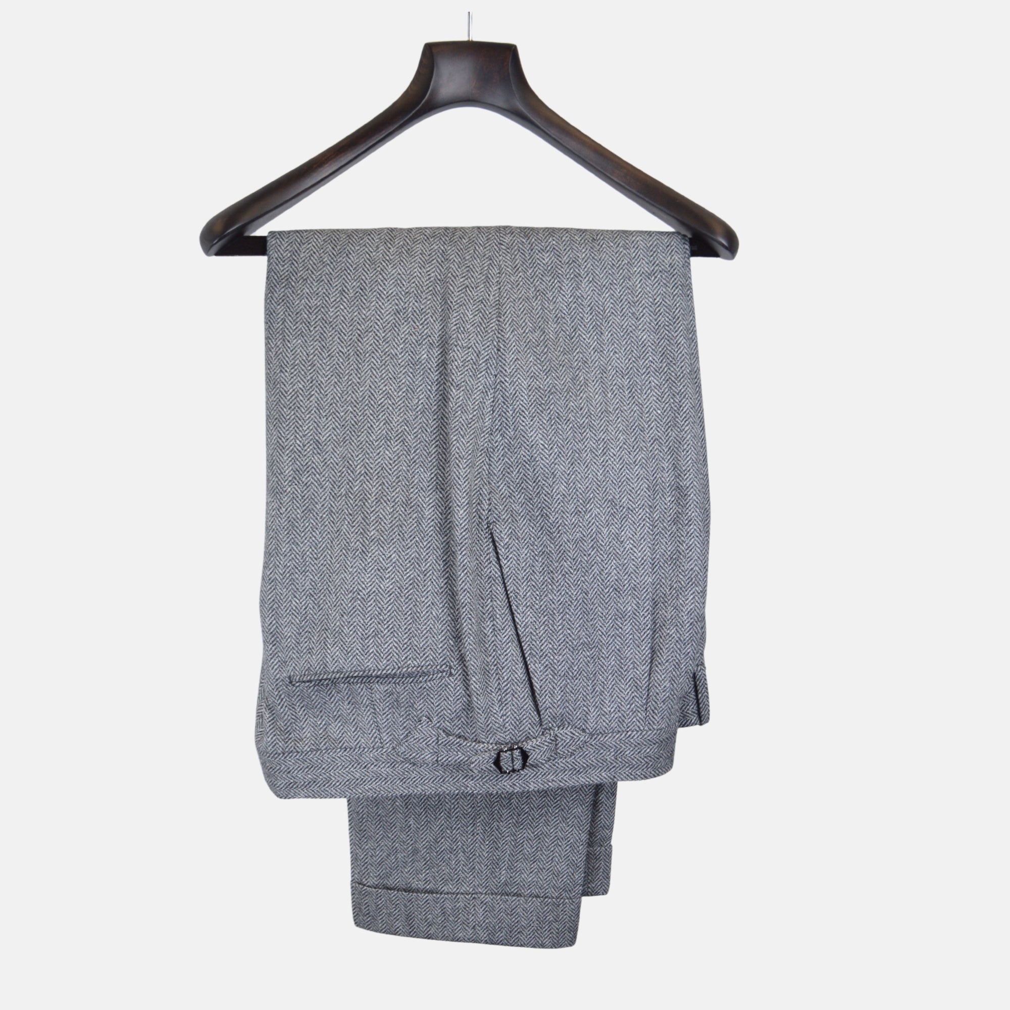 Grey Patterned Suit made of Wool/Cashmere (EU 56)